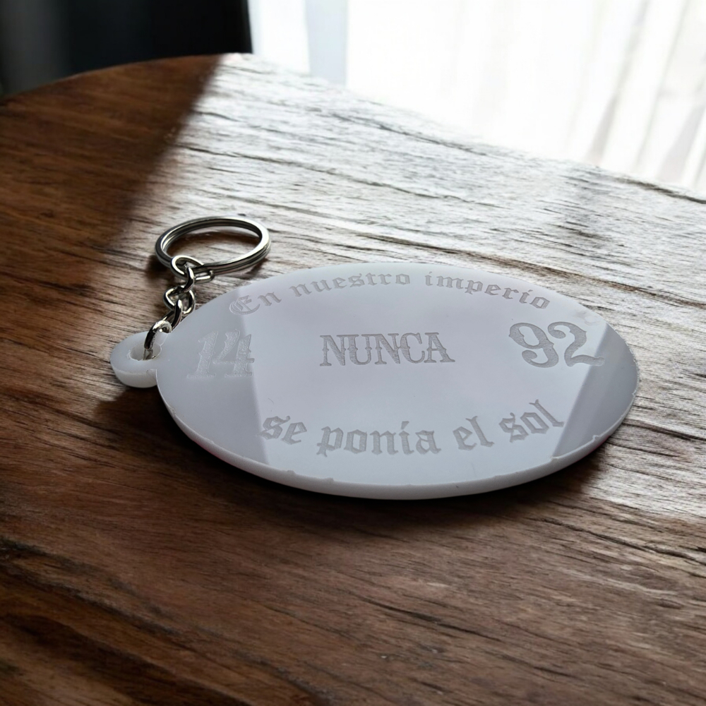 Llavero Cruz de borgoña