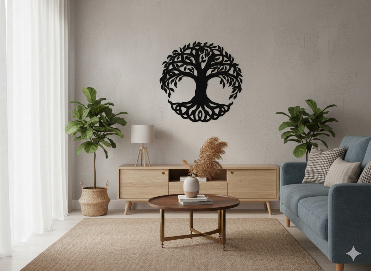 لوحة خشبية فريدة