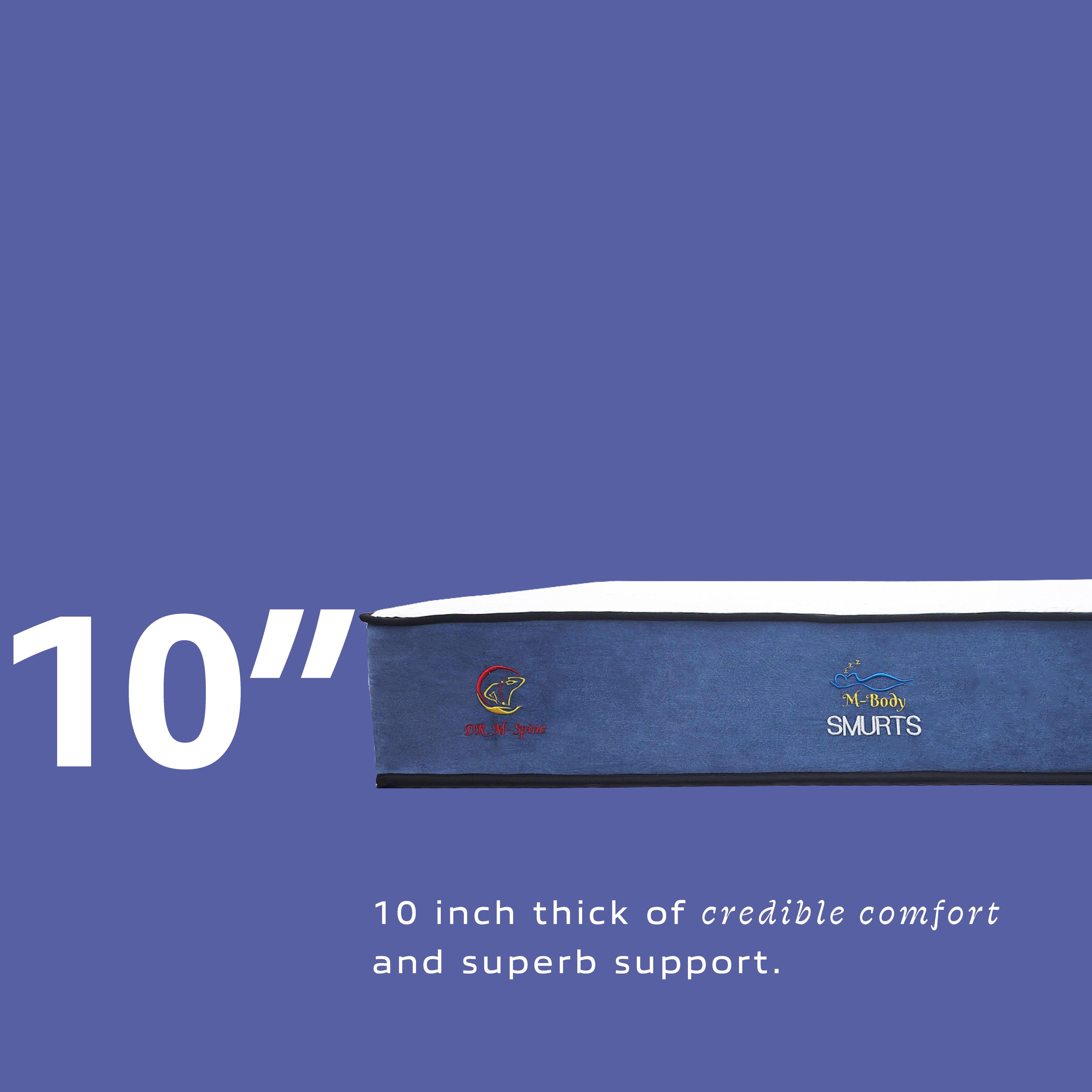 M-BODY SMURTS 10" MATTRESS