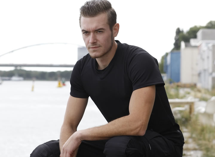 T-shirt para fixação do TitanSkin