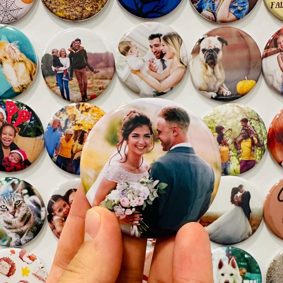 Personalized Button Pins