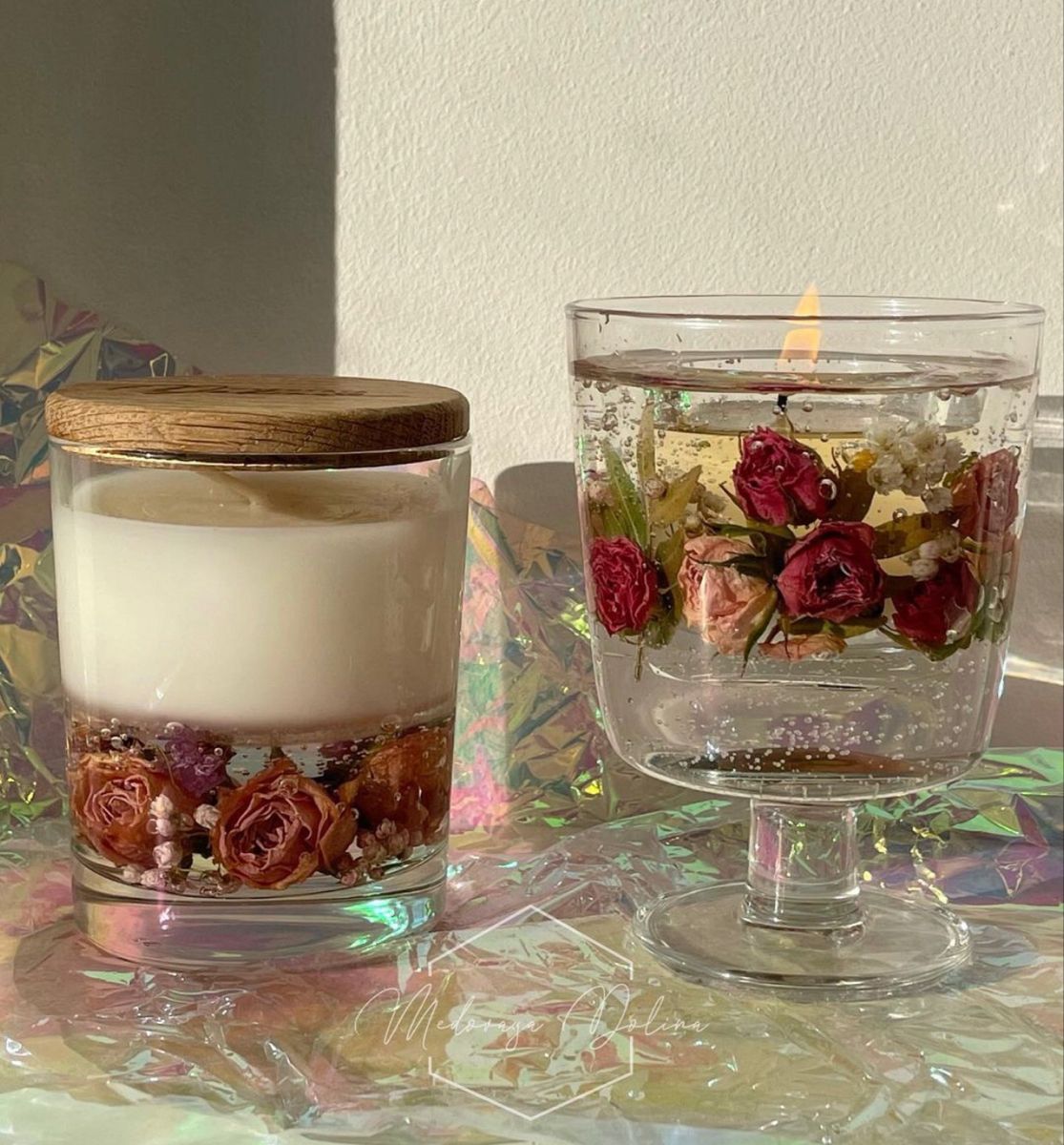 Personalized Jelly Candles