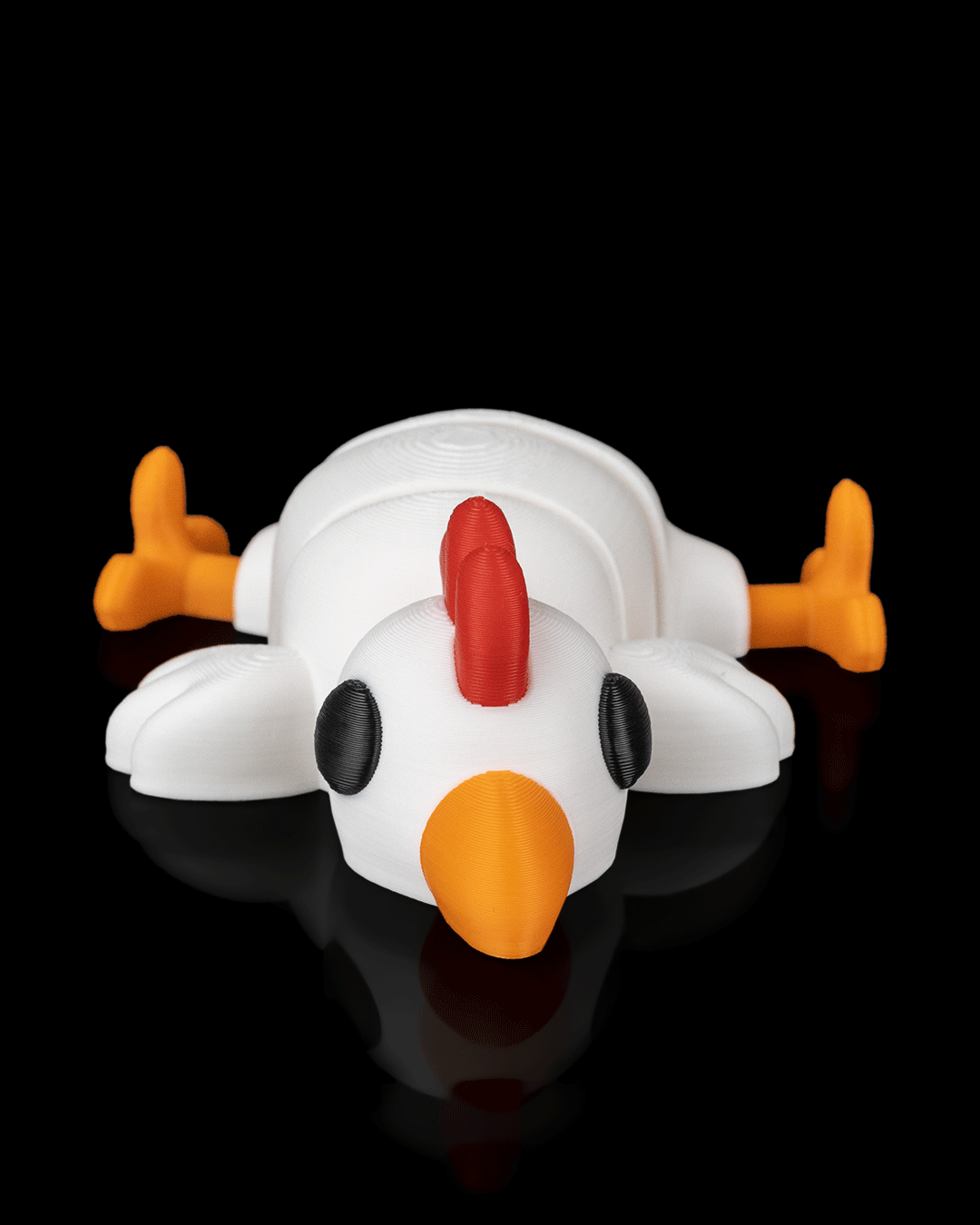 3D Printed Splat Chicken Toy