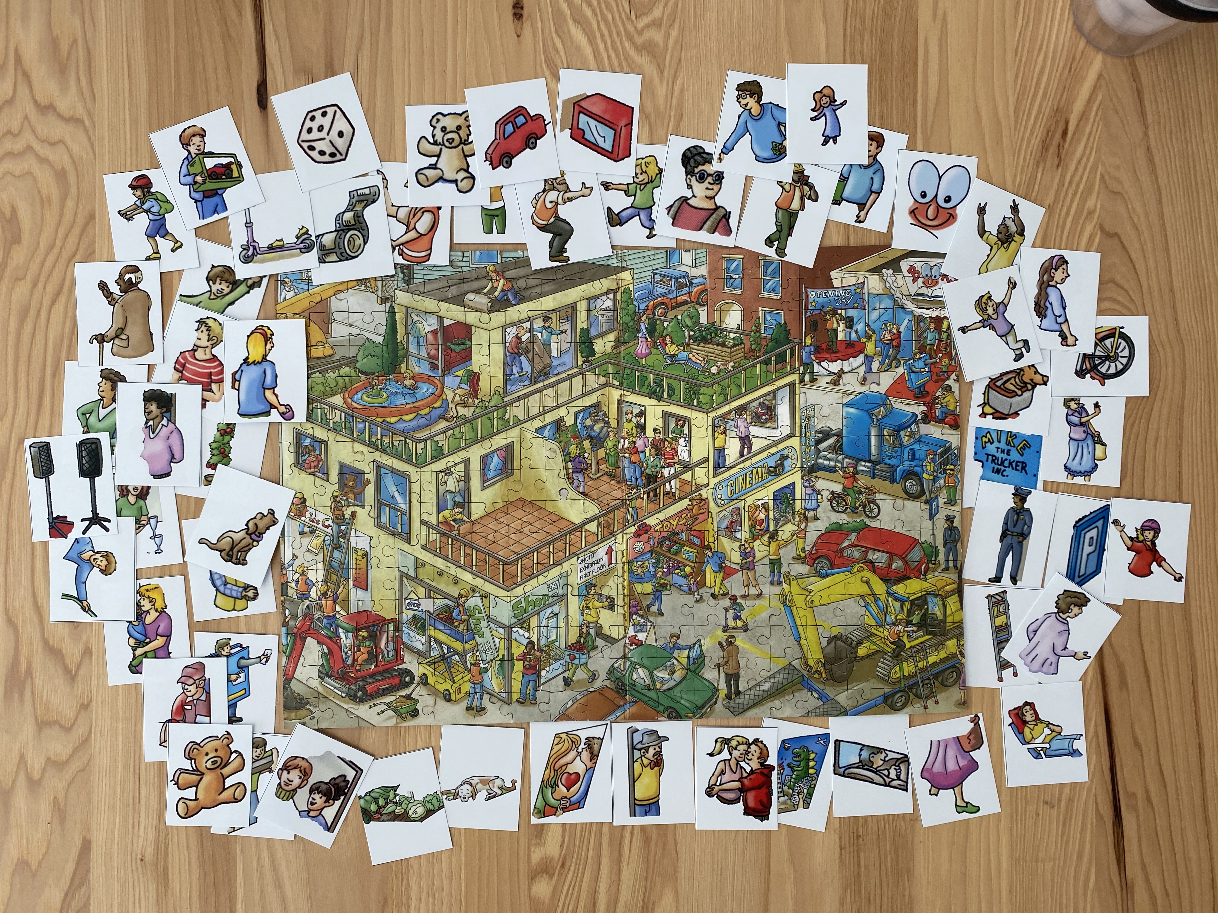 Children’s Matching and Puzzle Game Set