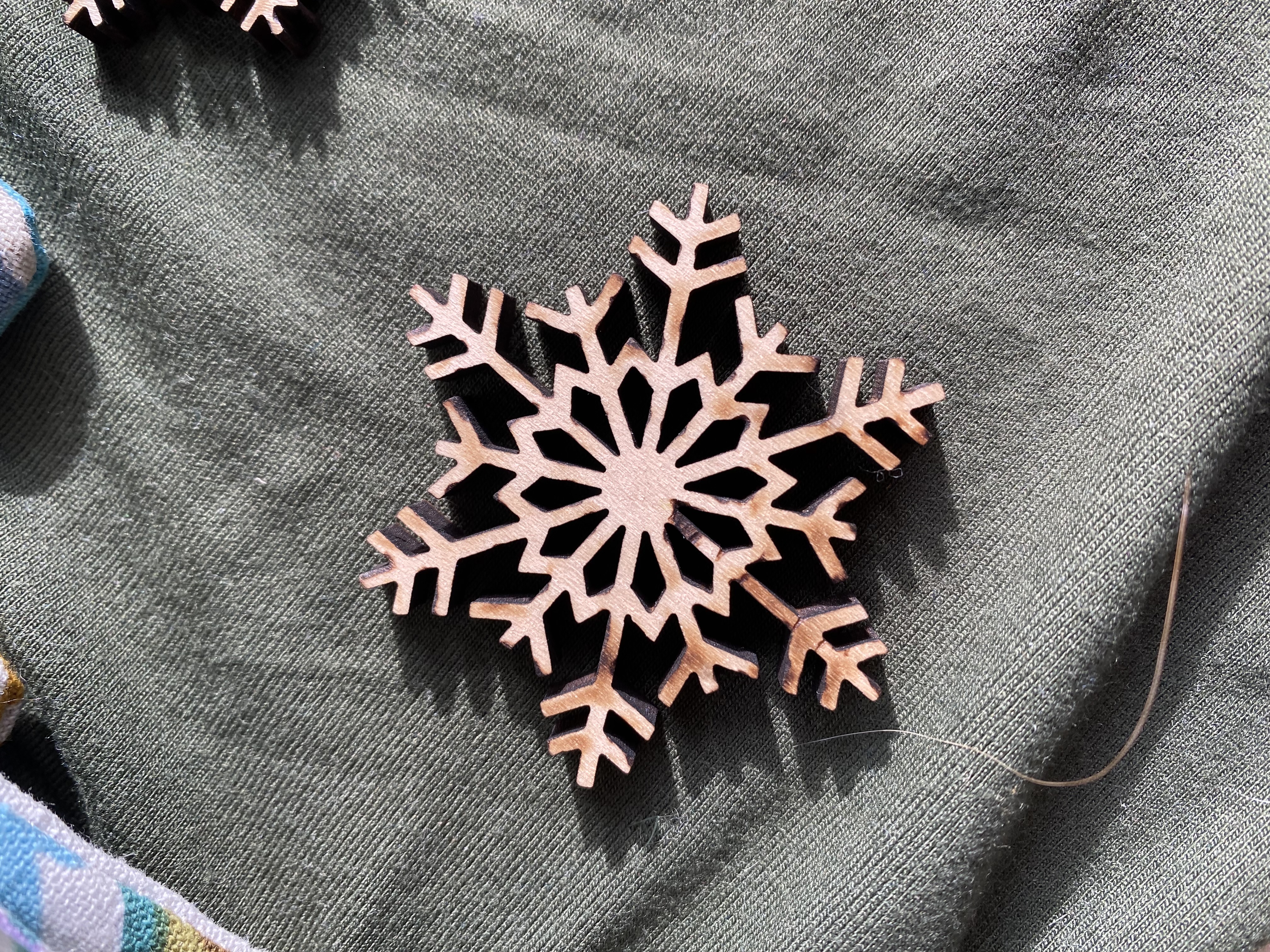 Wooden Christmas Ornament