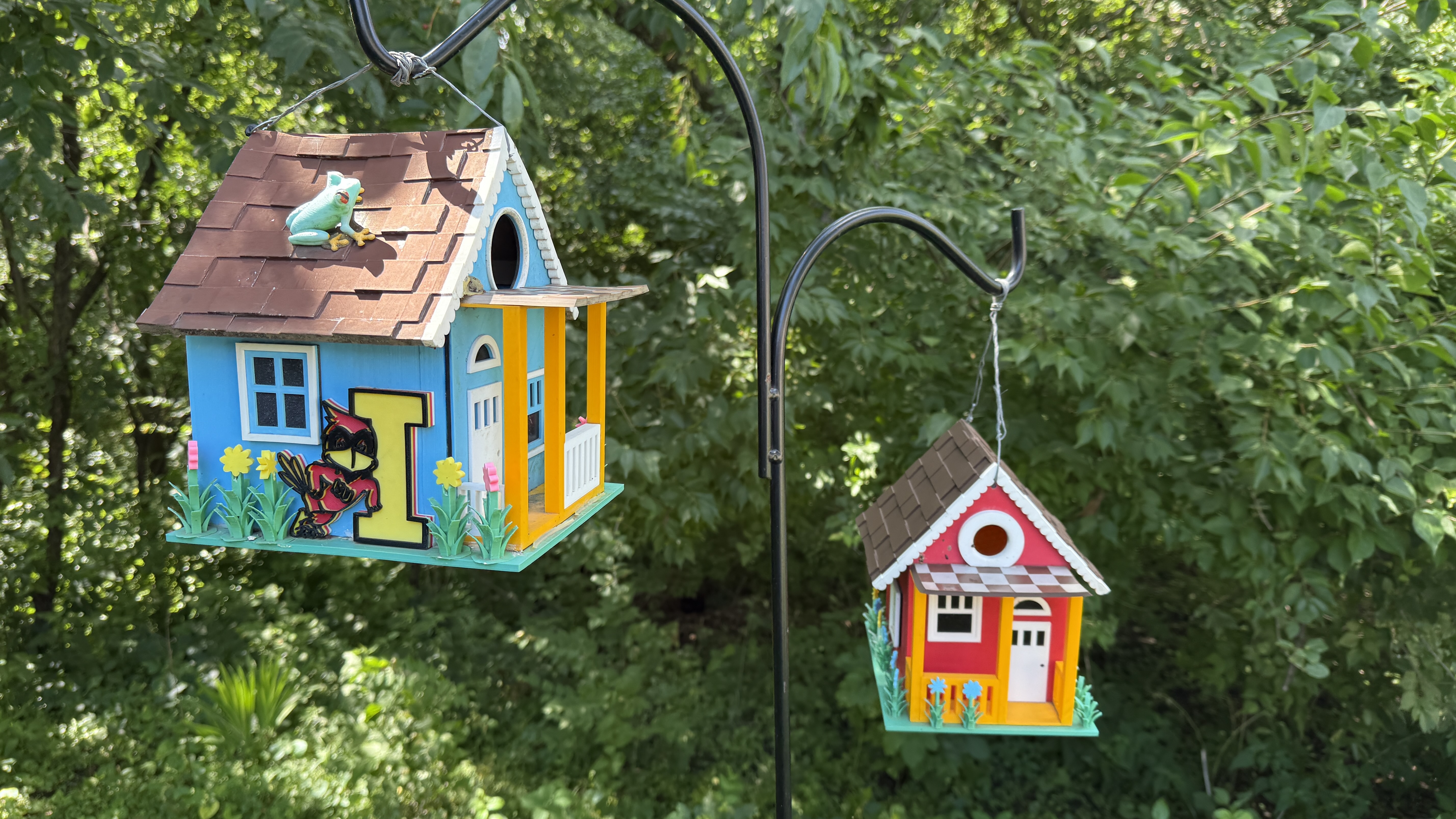 Colorful Wooden Birdhouse