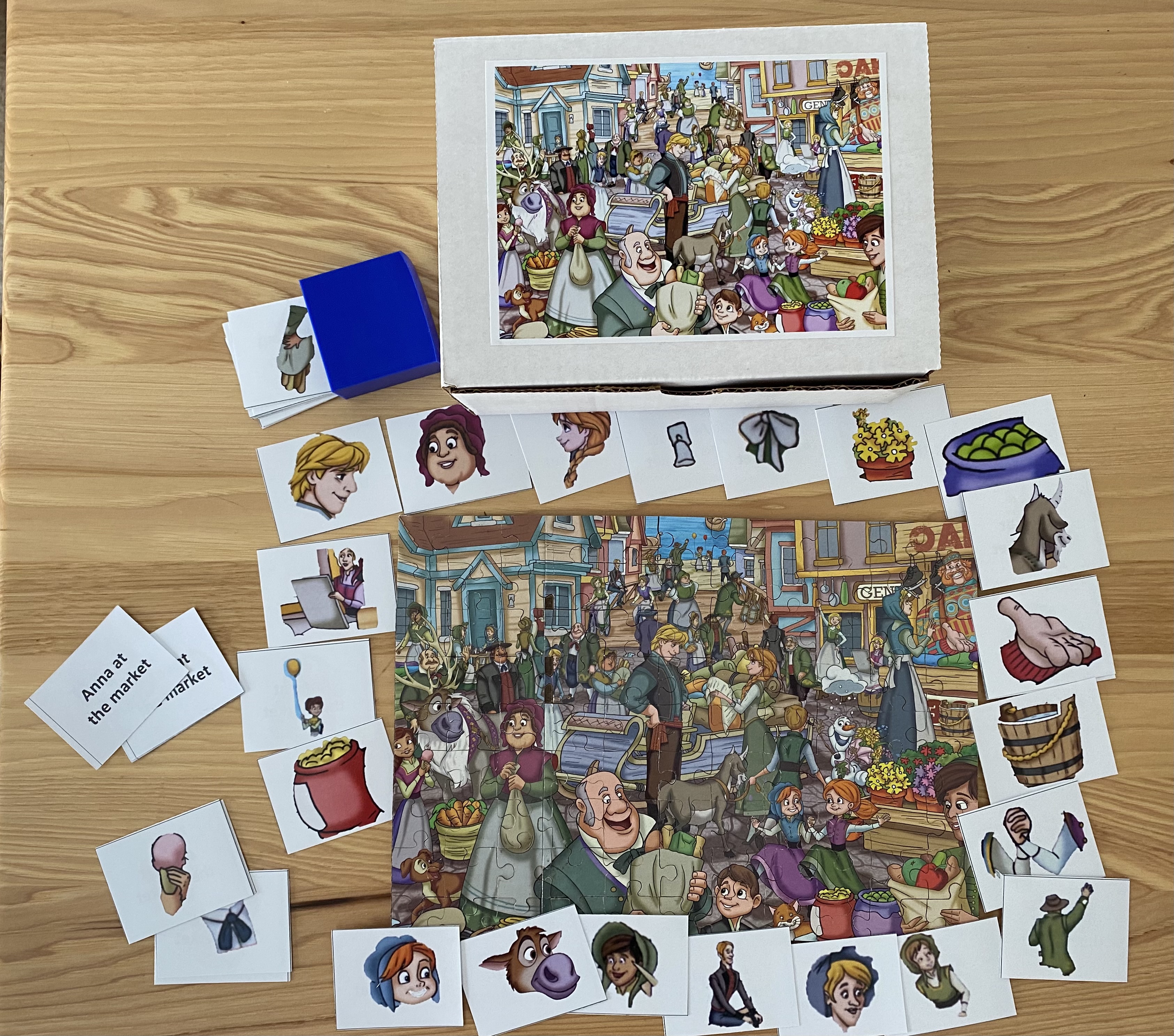 Children’s Matching and Puzzle Game Set