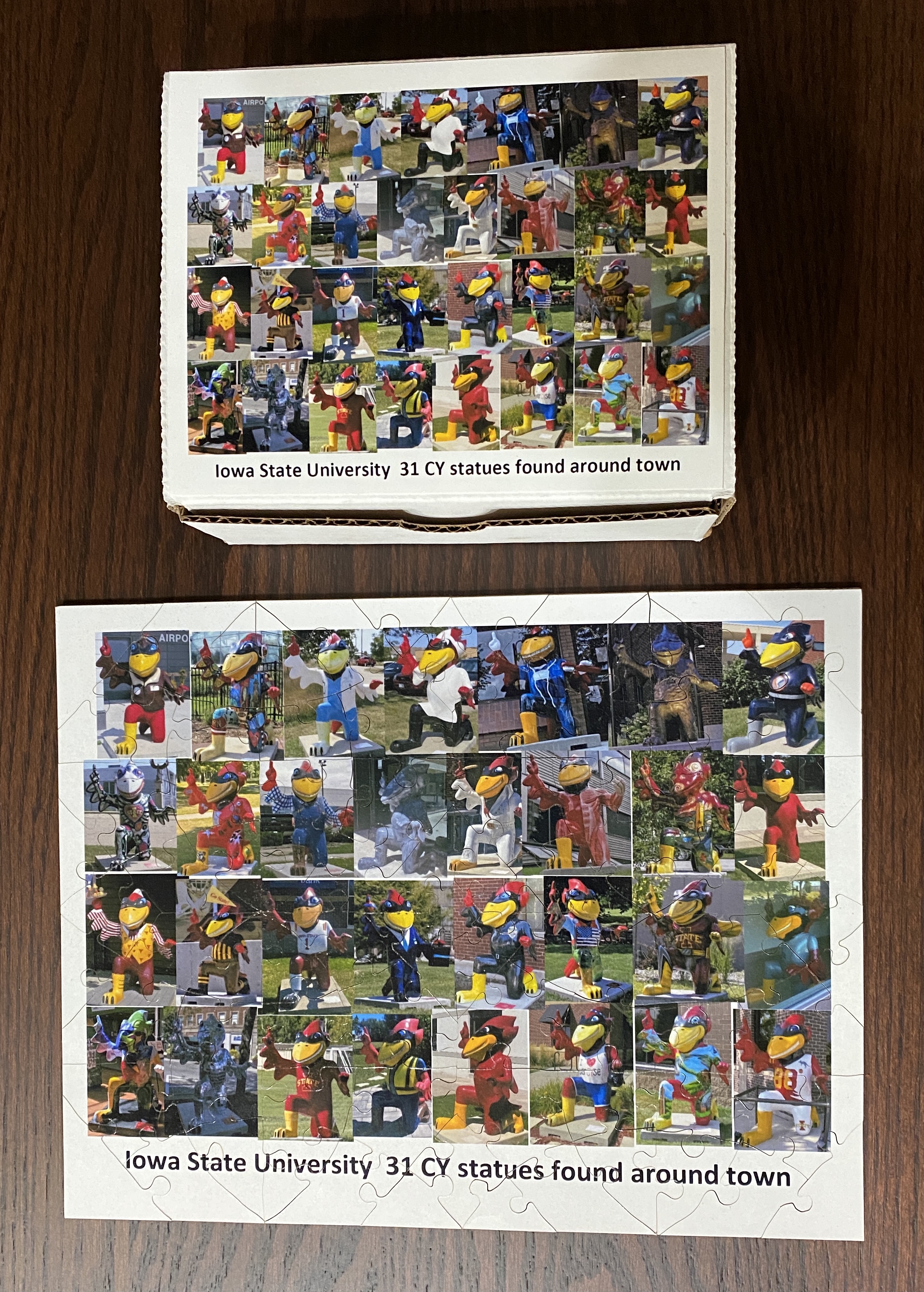 Custom Wooden Photo Puzzles