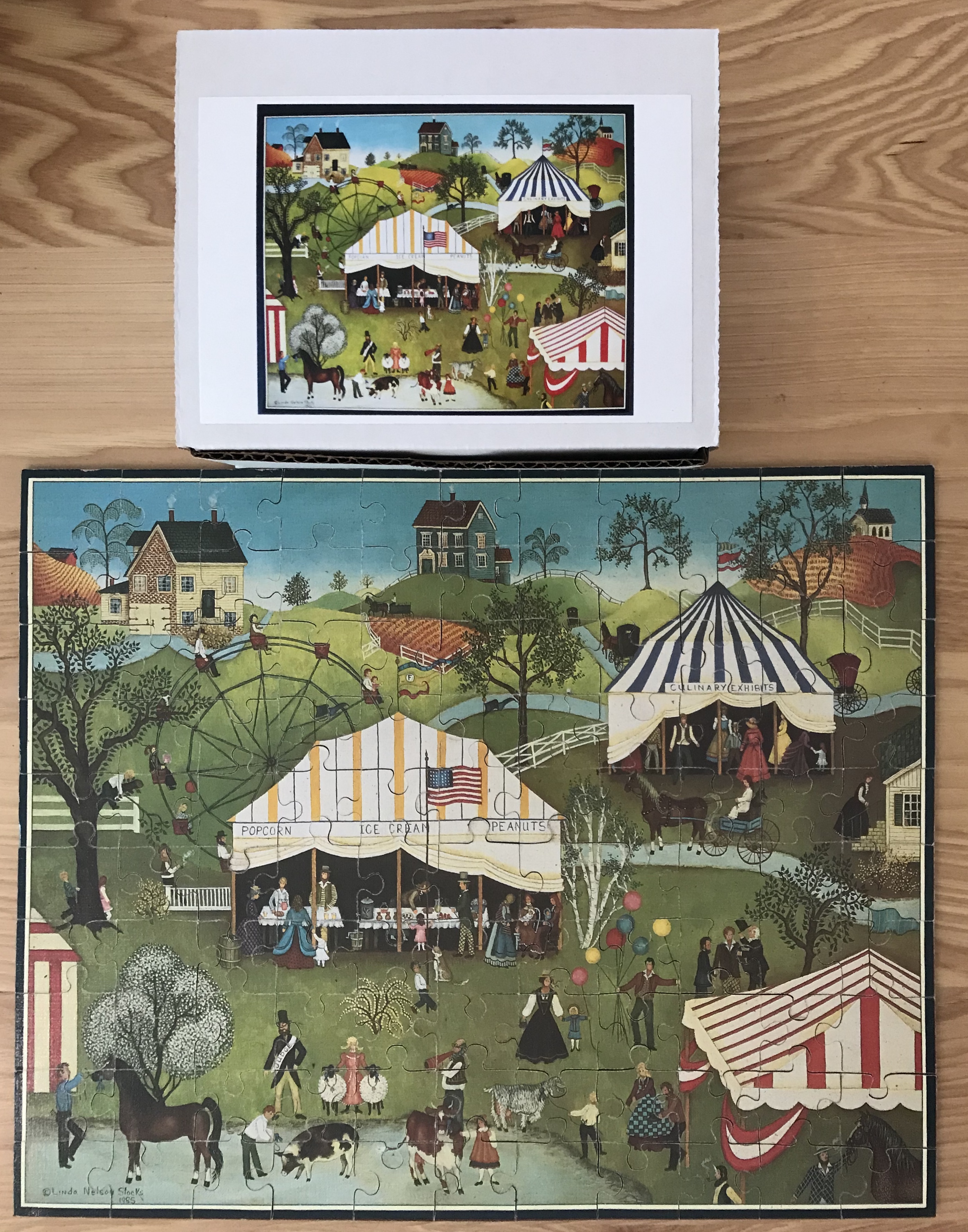 Winter Village Jigsaw Puzzle