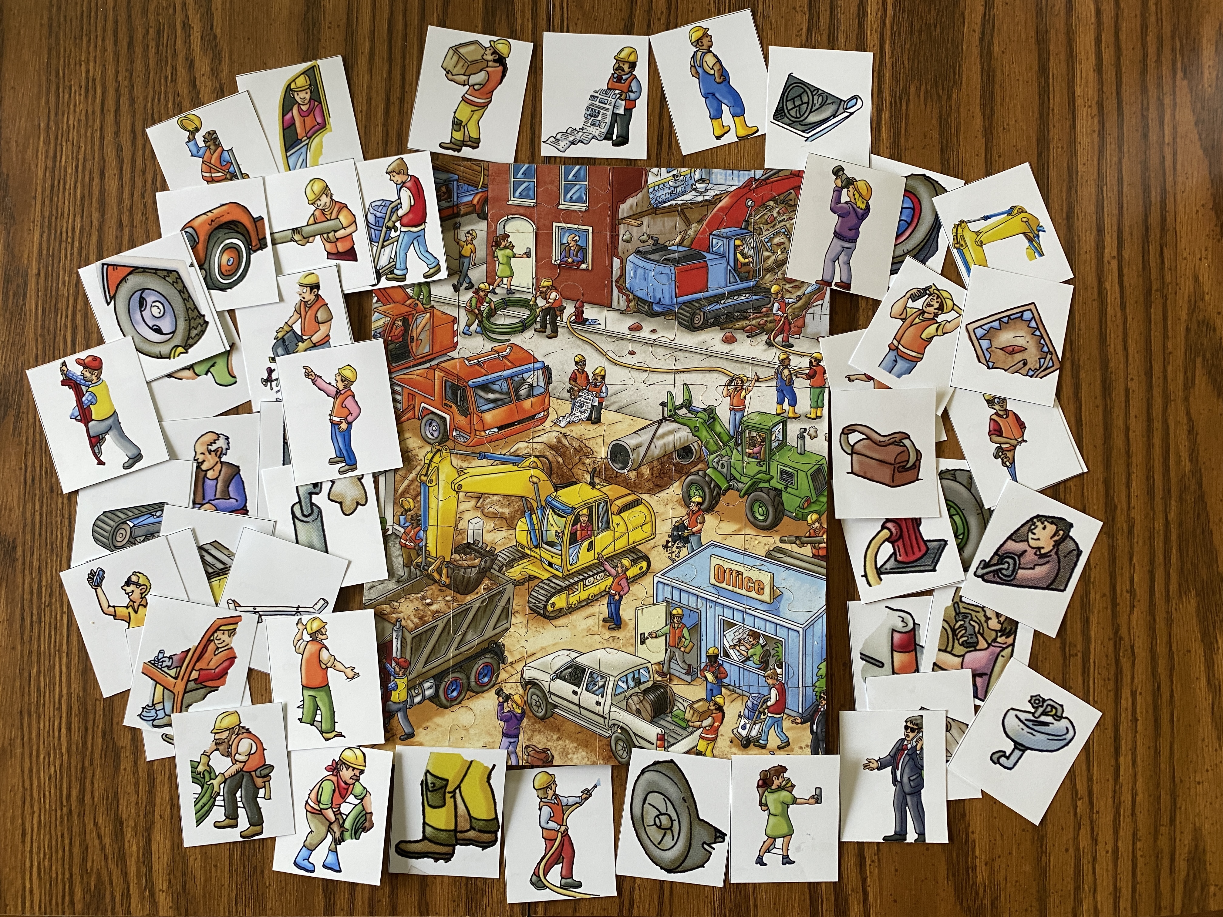 Children’s Matching and Puzzle Game Set