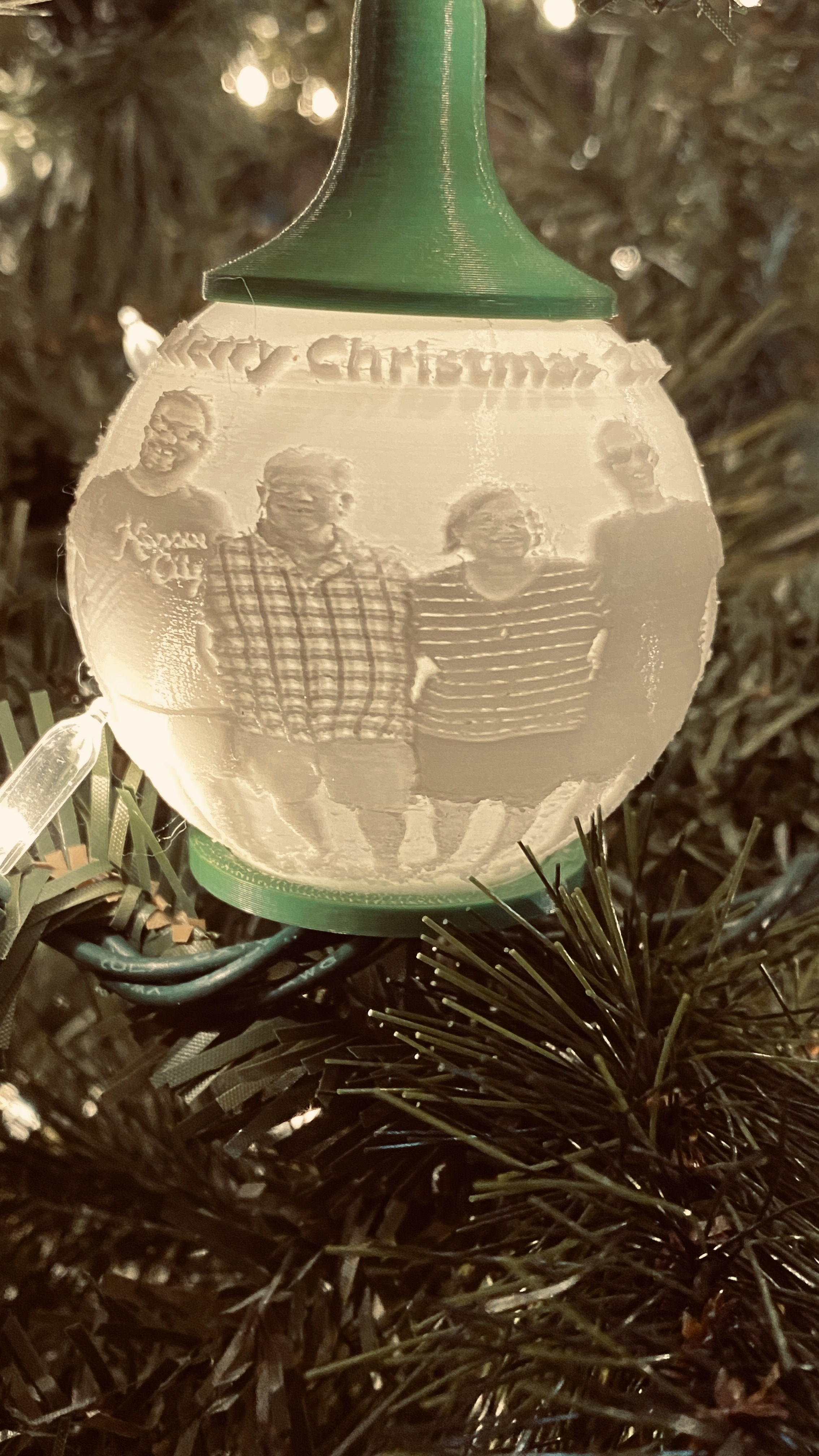 Wooden Christmas Ornament
