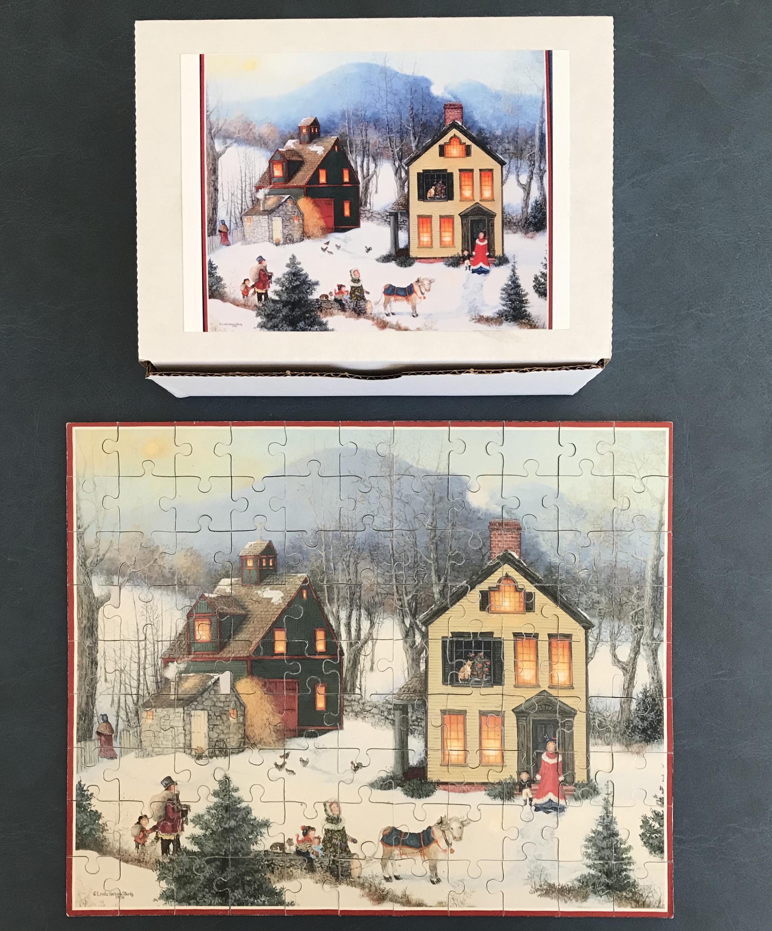 Winter Village Jigsaw Puzzle