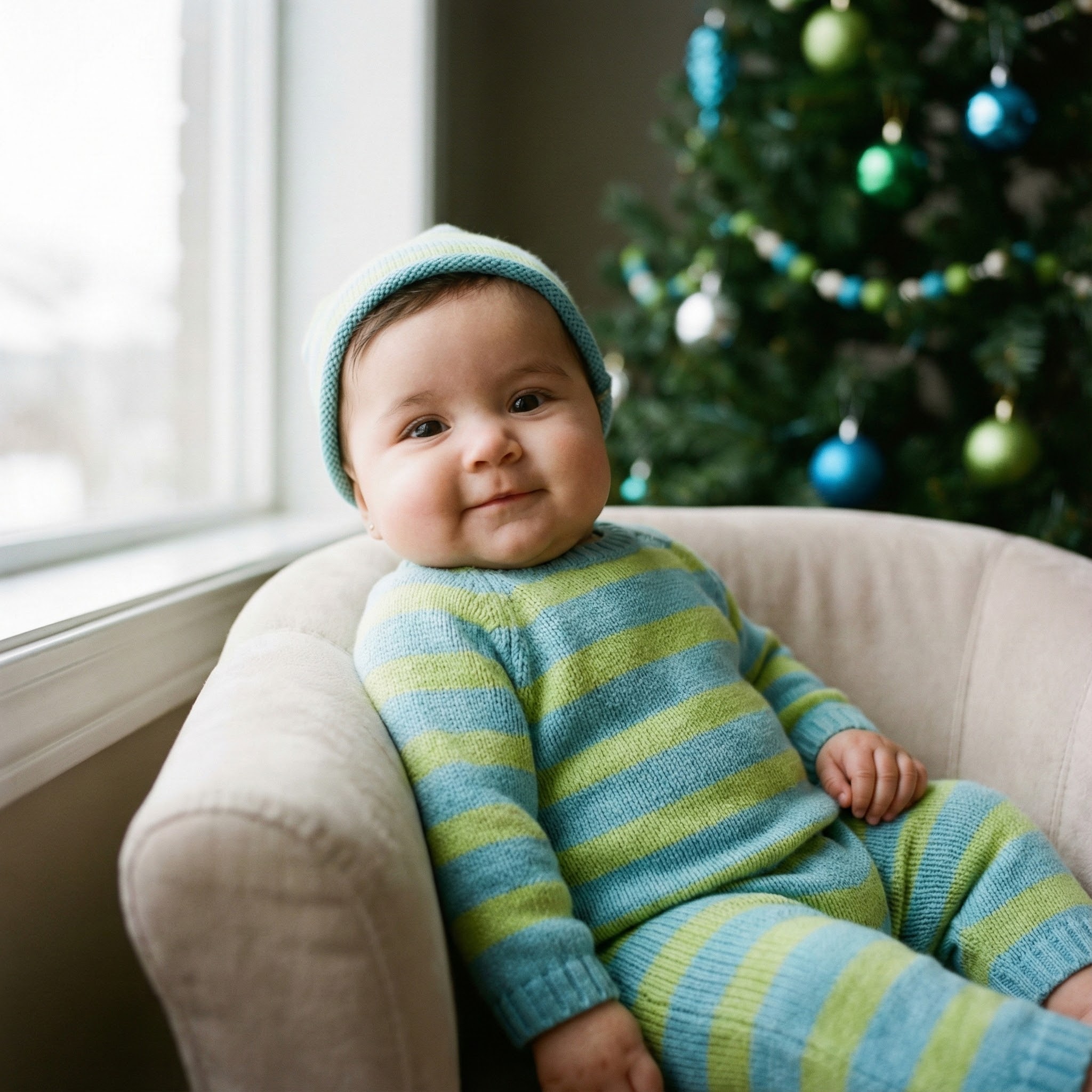 My 1st Christmas Baby Outfit