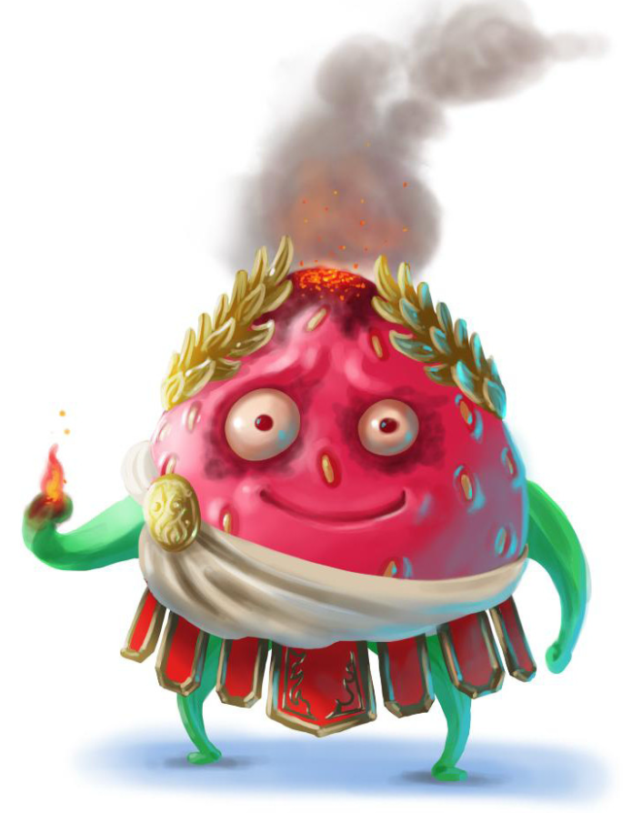 Fraise Impériale Volcanique