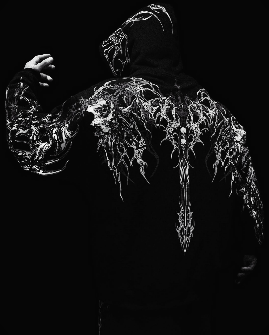 Thornreaper Oversized Pullover Hoodie