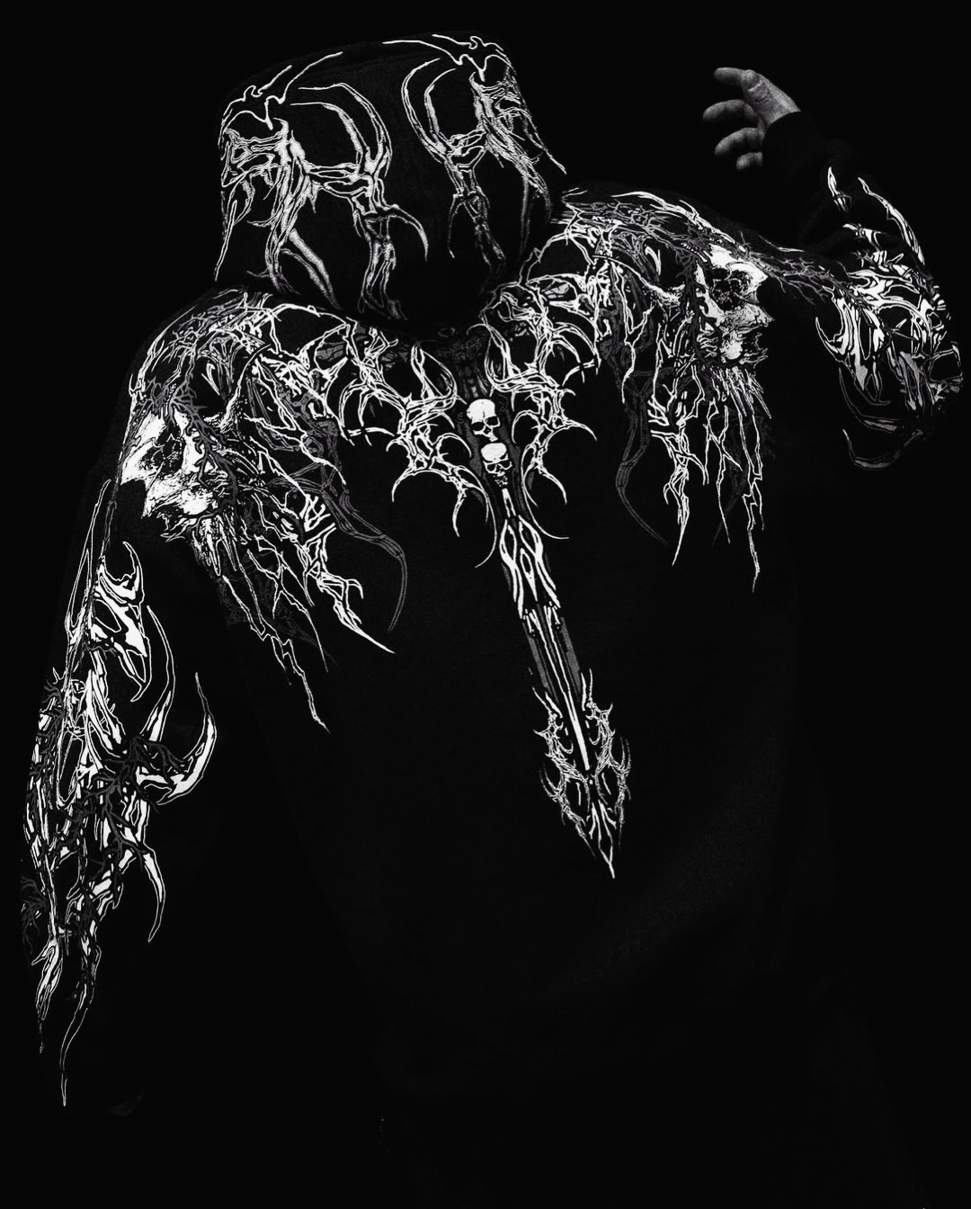 Thornreaper Oversized Pullover Hoodie 