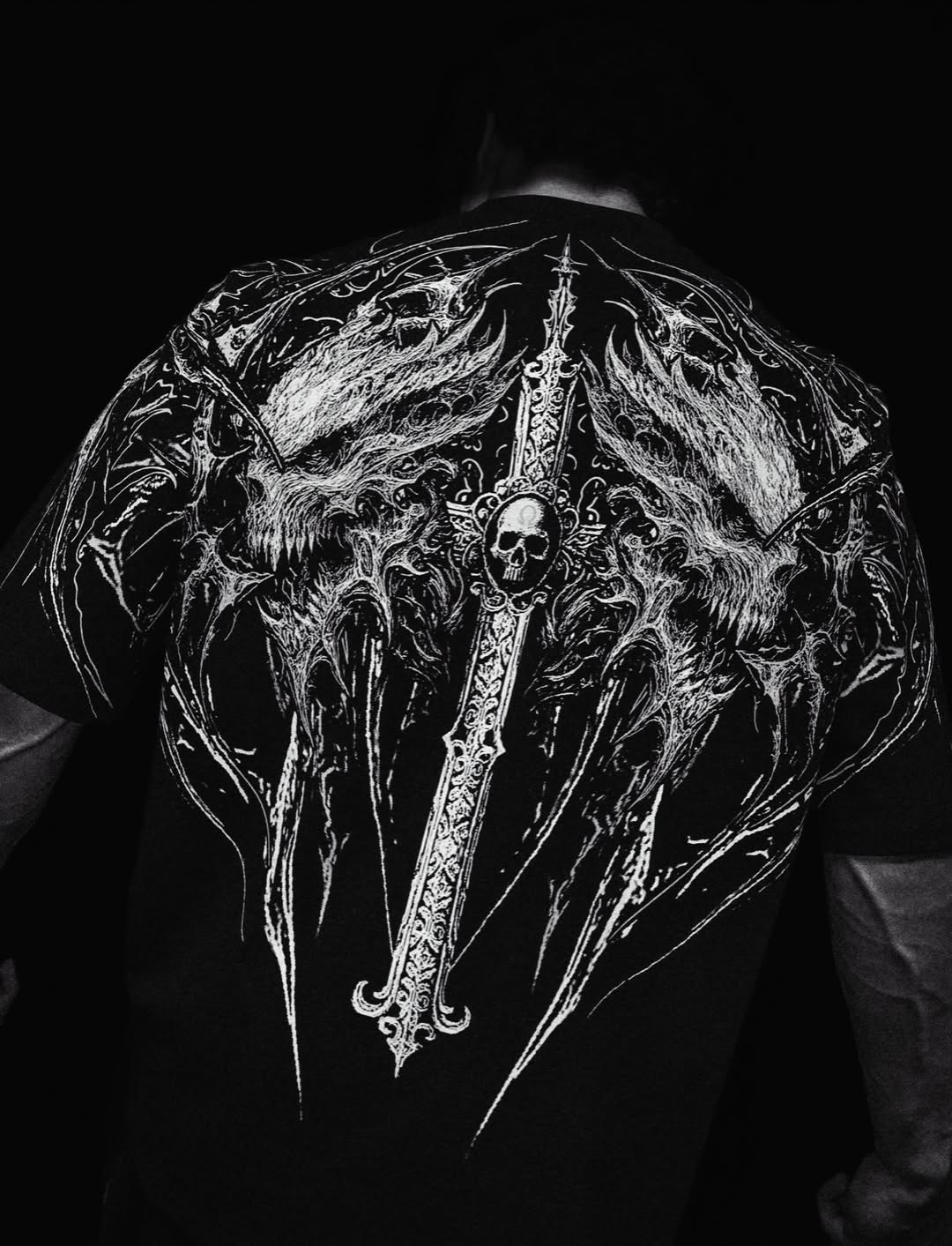 Silver Hollow Souls Oversized T-shirt