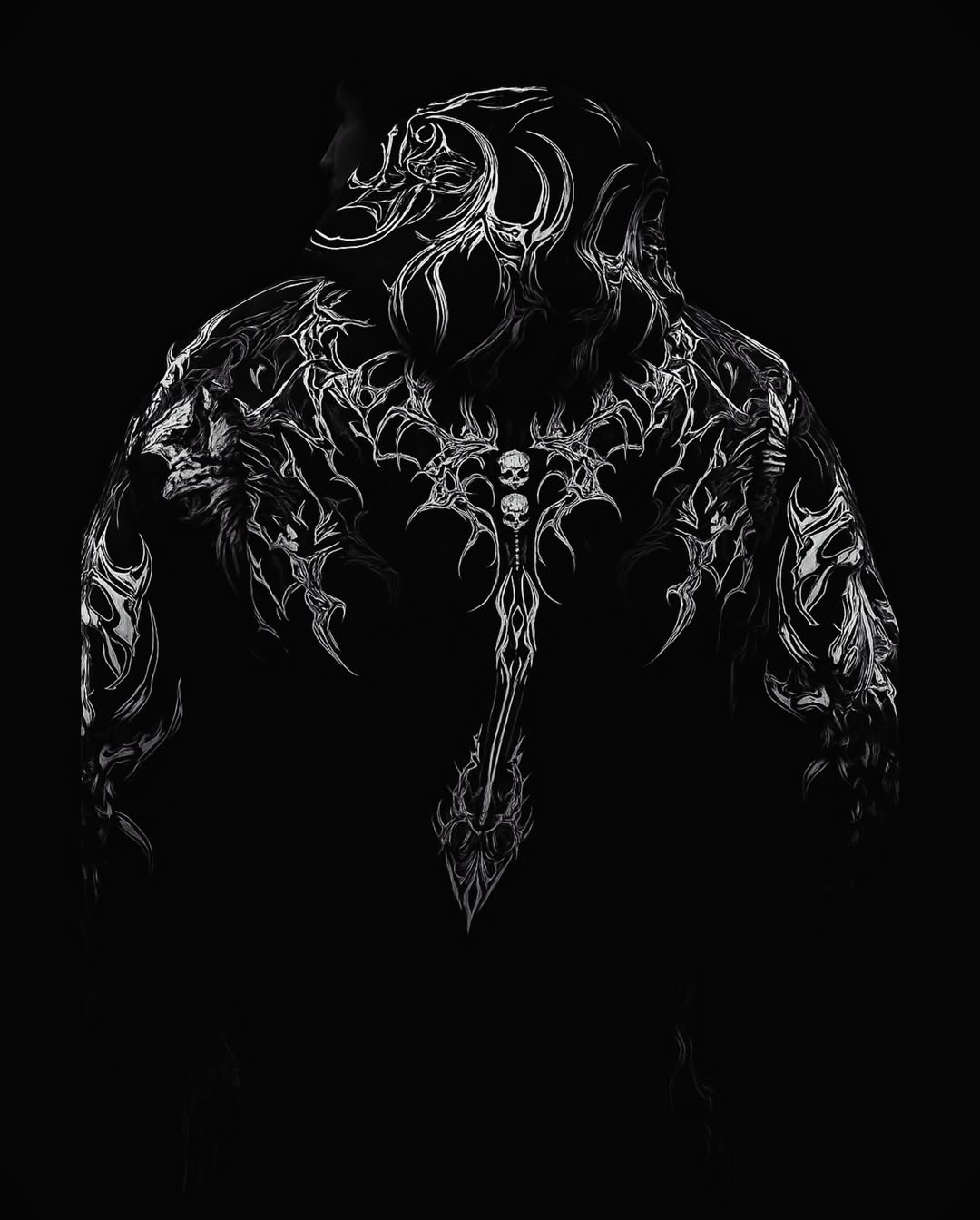 Thornreaper Oversized Pullover Hoodie 