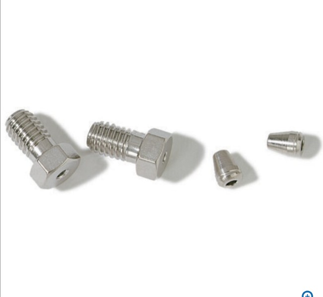 Stainless Steel HPLC Nuts and Ferrules