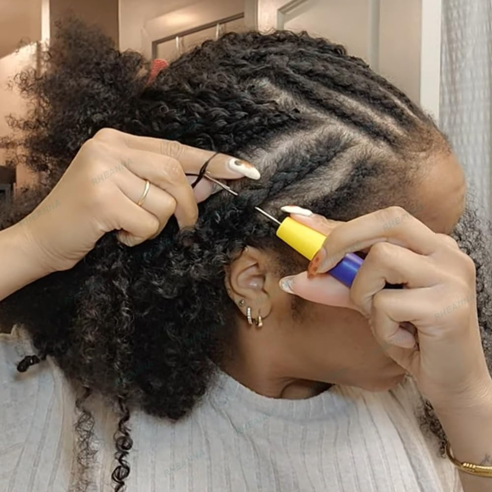 Feather Crochet Human Hair | Deep Wave | Boho Coil | 100% Virgin Human Hair Bulk 