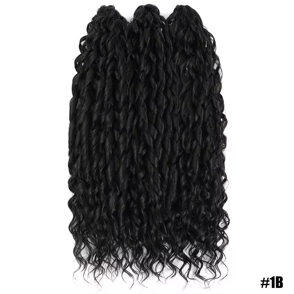 Essence Curls 22'' | Synthetic Hair | Crochet Braiding Hair | Soft and Bouncy Curls