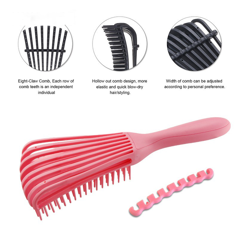 Detangling Brush | Flexible Detangling Brush | For Curly Hair 