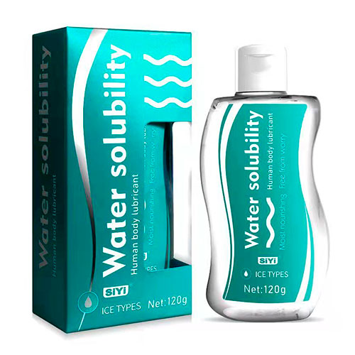 lubricante base agua sensaion Caliente, Natural y  Fria 120ml