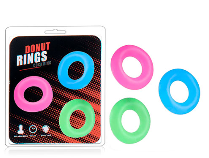 Anillo fluoresente retardante blister 3pz