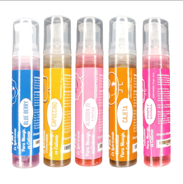 Erotic Lubricante Sabor 15 ml