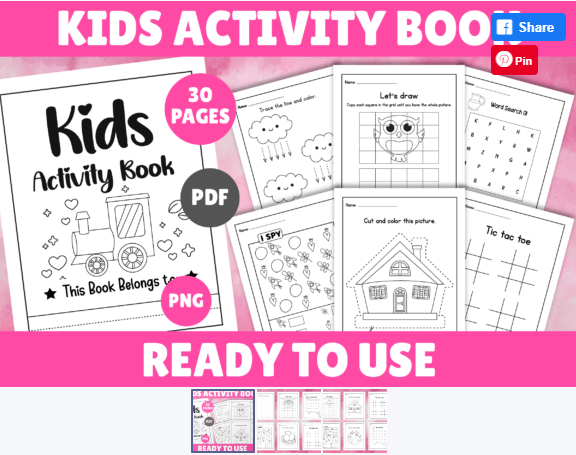 Kids Activity Book