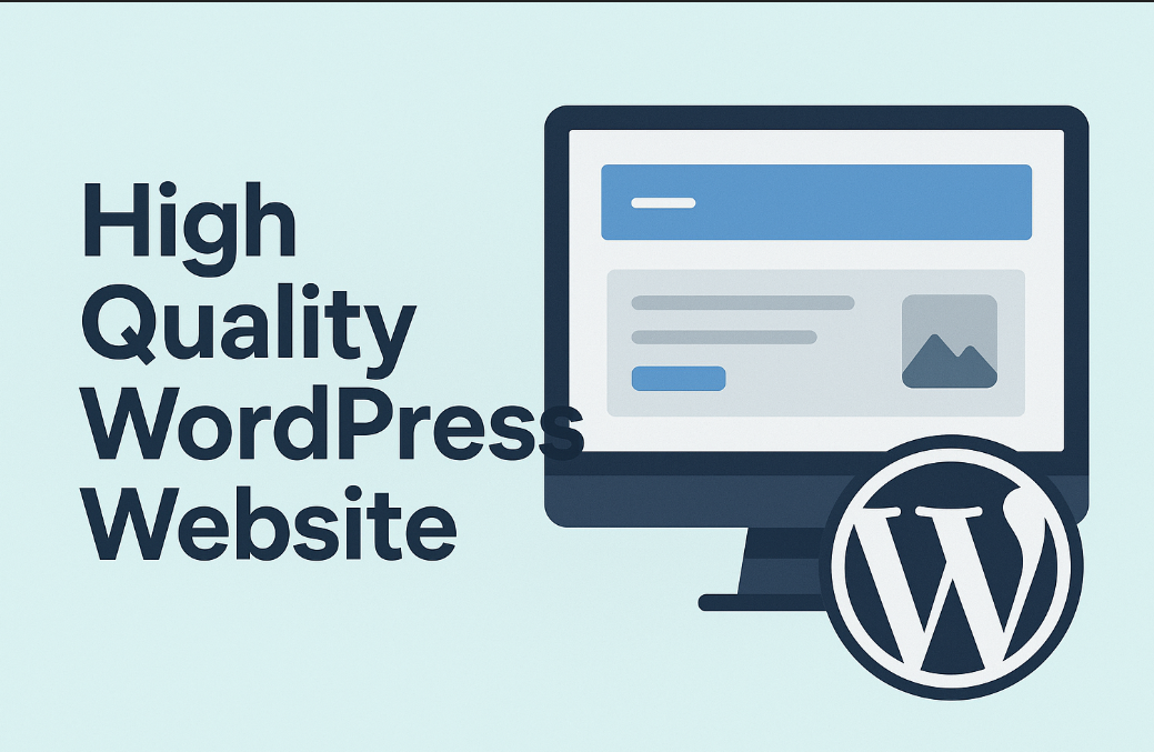 High Quality WordPress Website