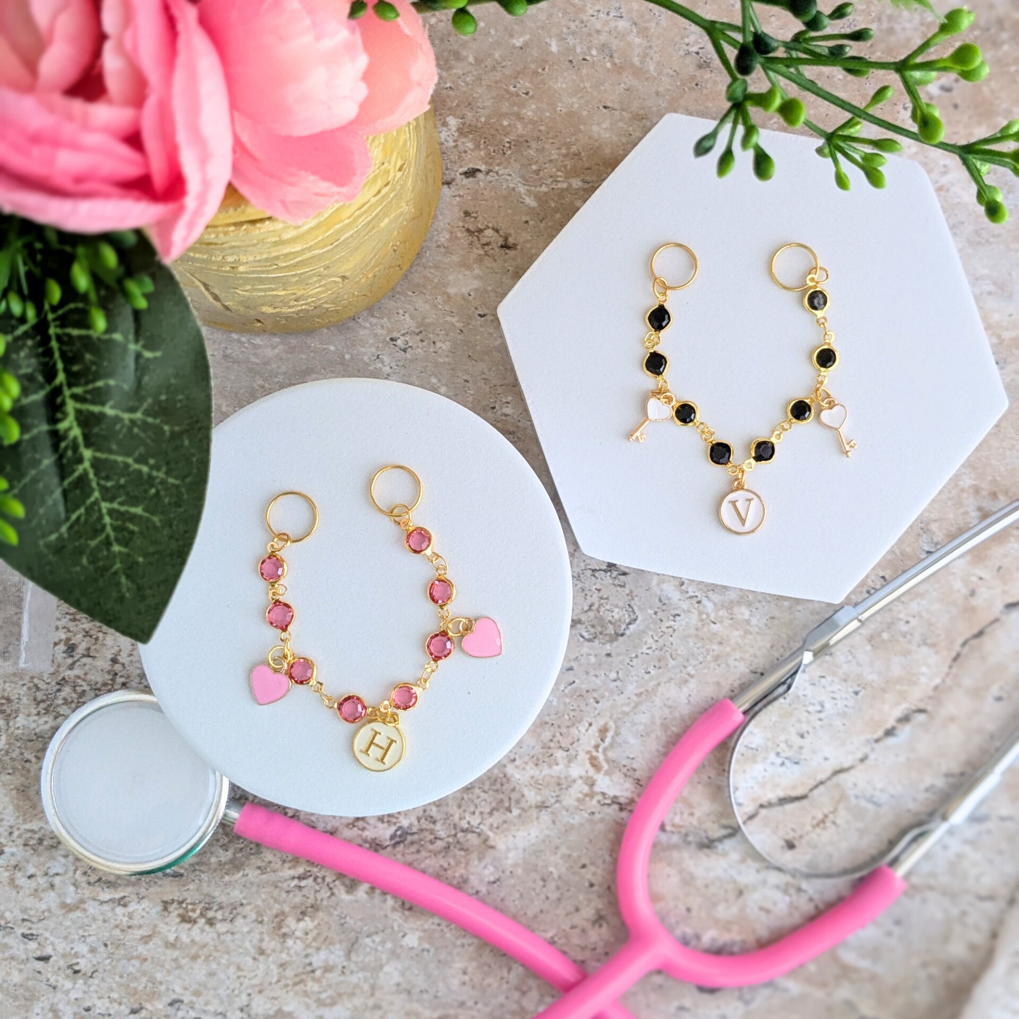 Create Your Own Stethoscope ID Necklace