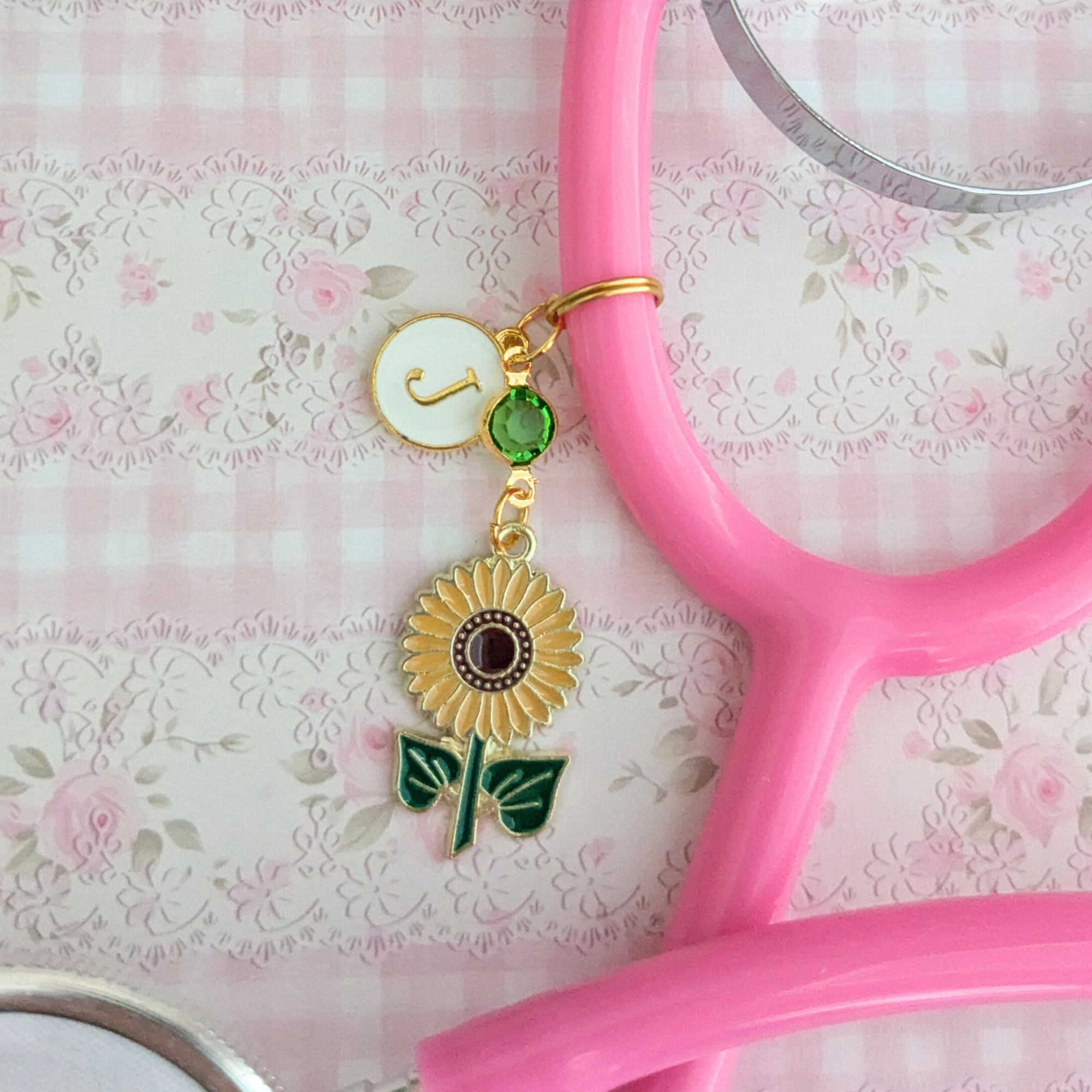 Sunflower Stethoscope Charm