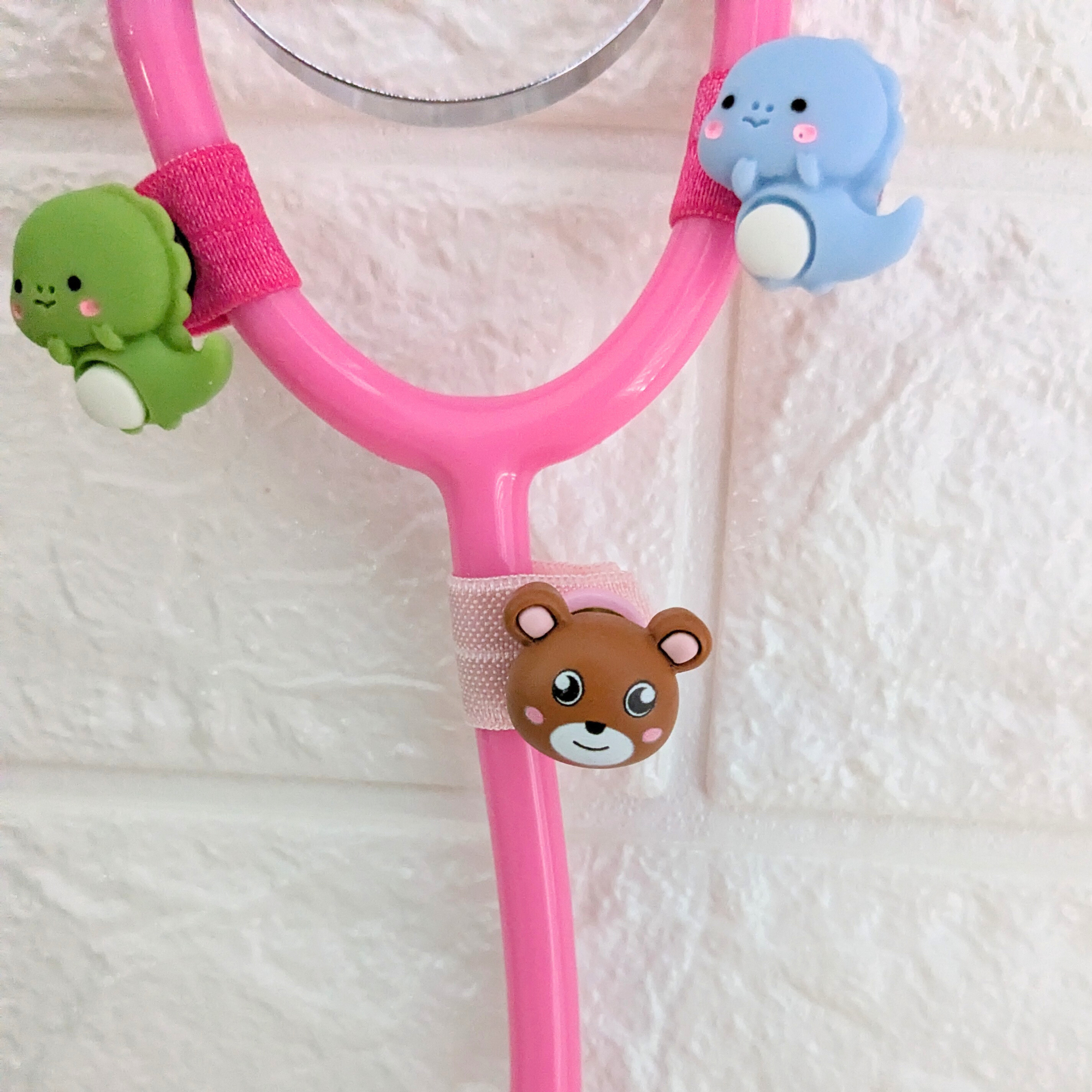 Dinosaur Stethoscope Charms