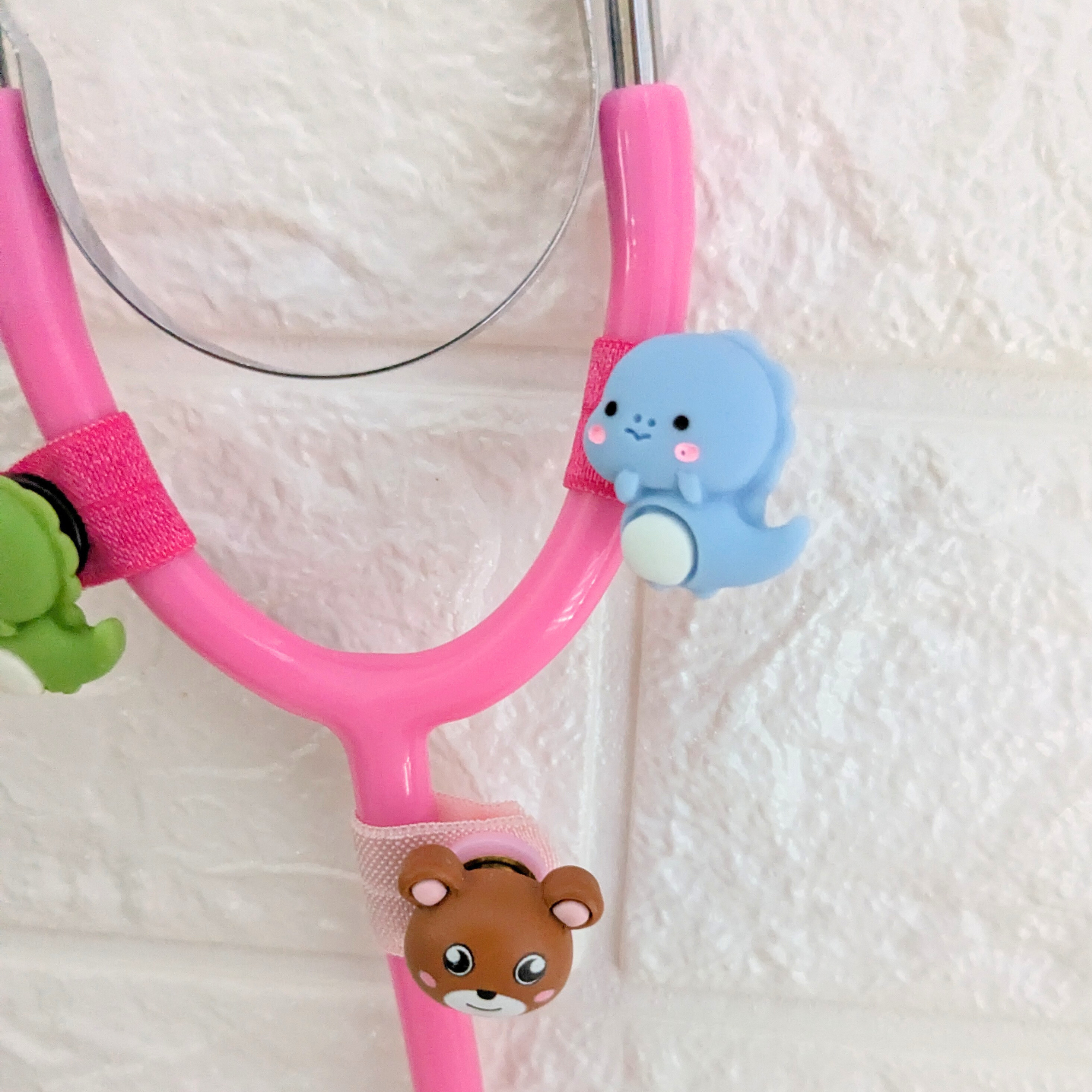 Dinosaur Stethoscope Charms