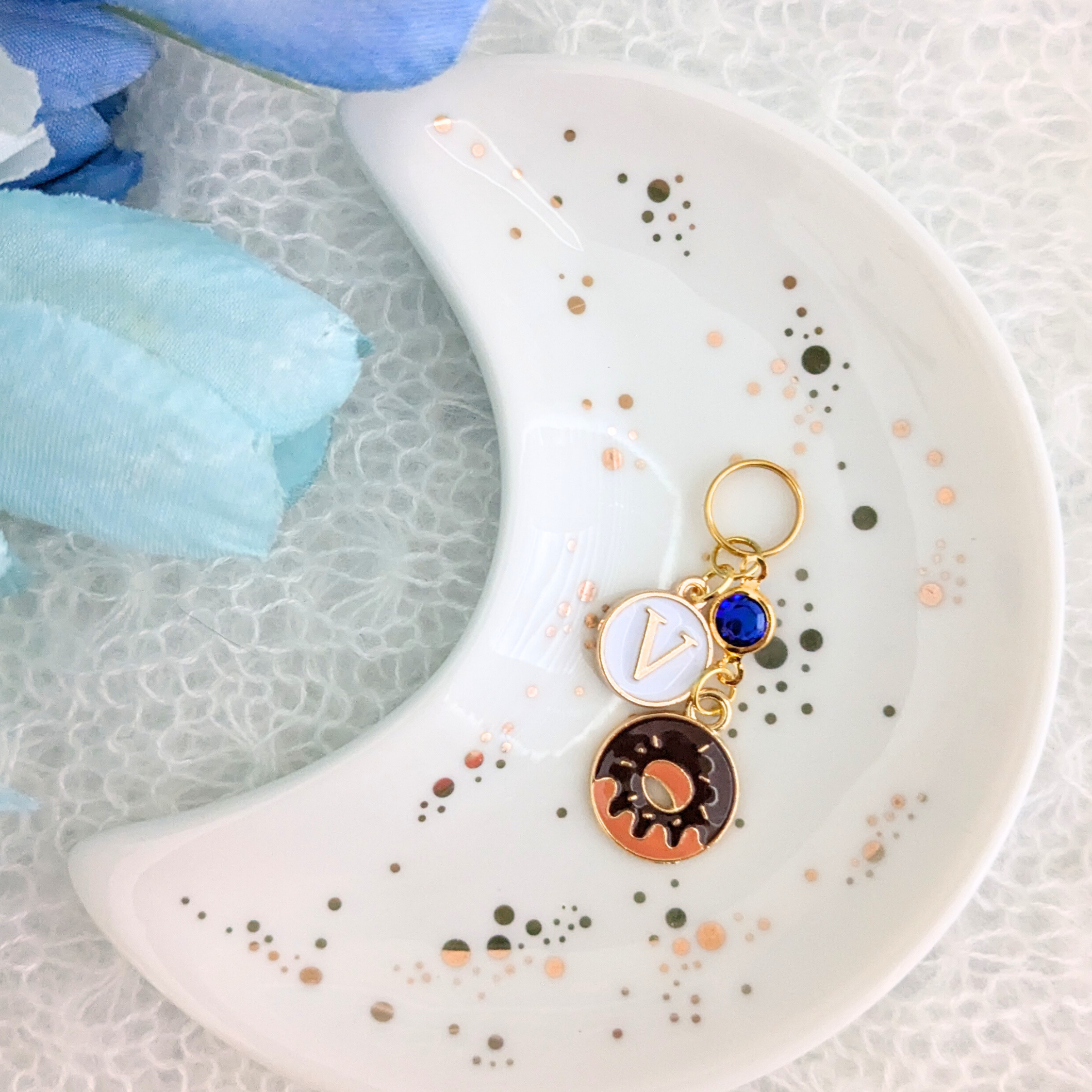 Doughnut Stethoscope Charm