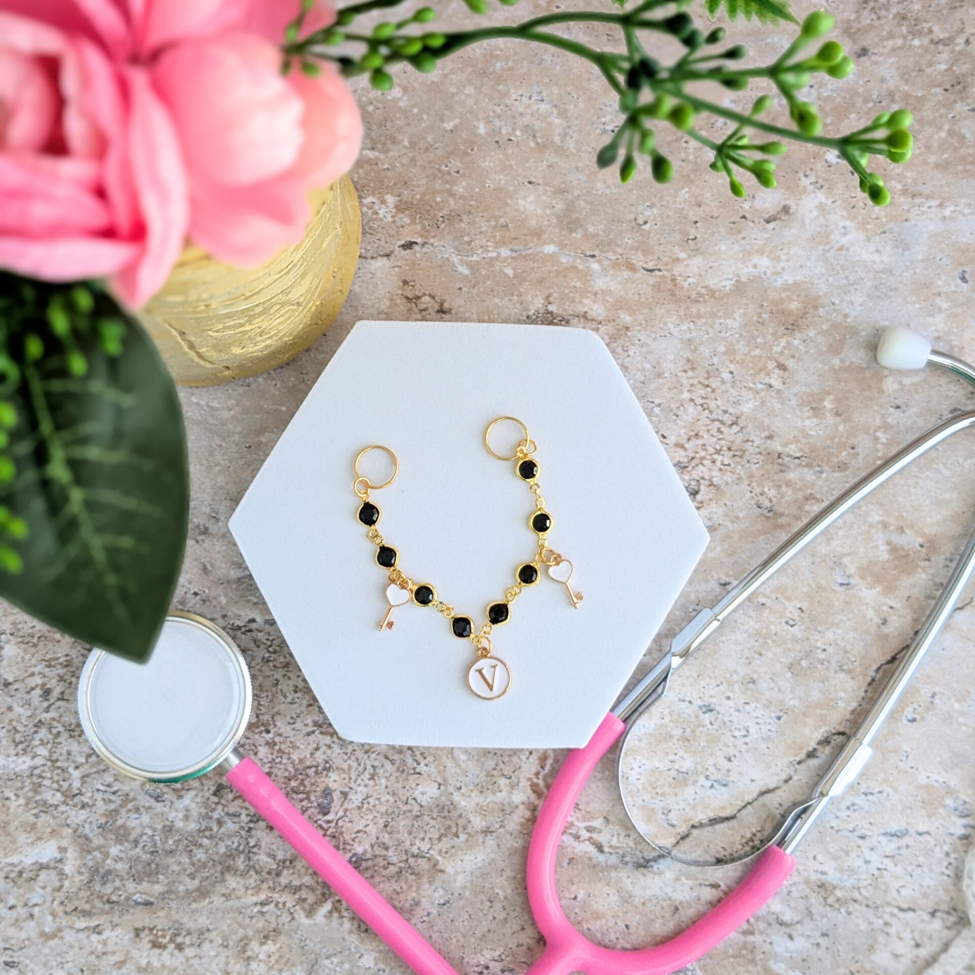 Create Your Own Stethoscope ID Necklace