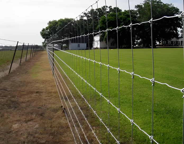 Y-Post Green Metal Fence PostAmerican Steel 6-Foot Galvanized Studded T Post - Green Powder-Coated Garden Trellis for Farm Fencing, Border & Driveway | Easy Assembly