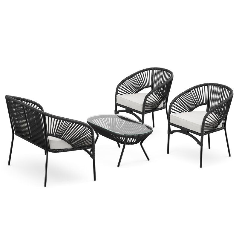 Modern Outdoor Patio Furniture Set