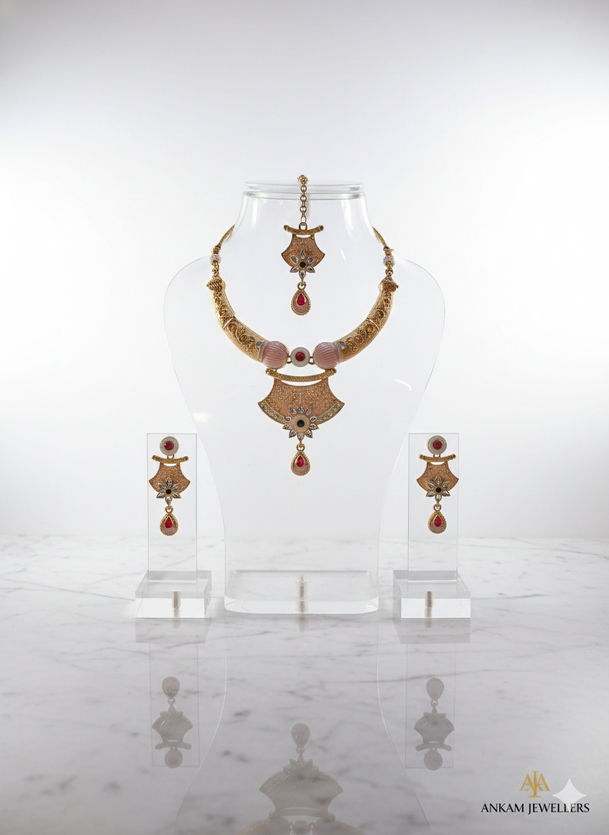 Traditional Gold Jewelry Set
