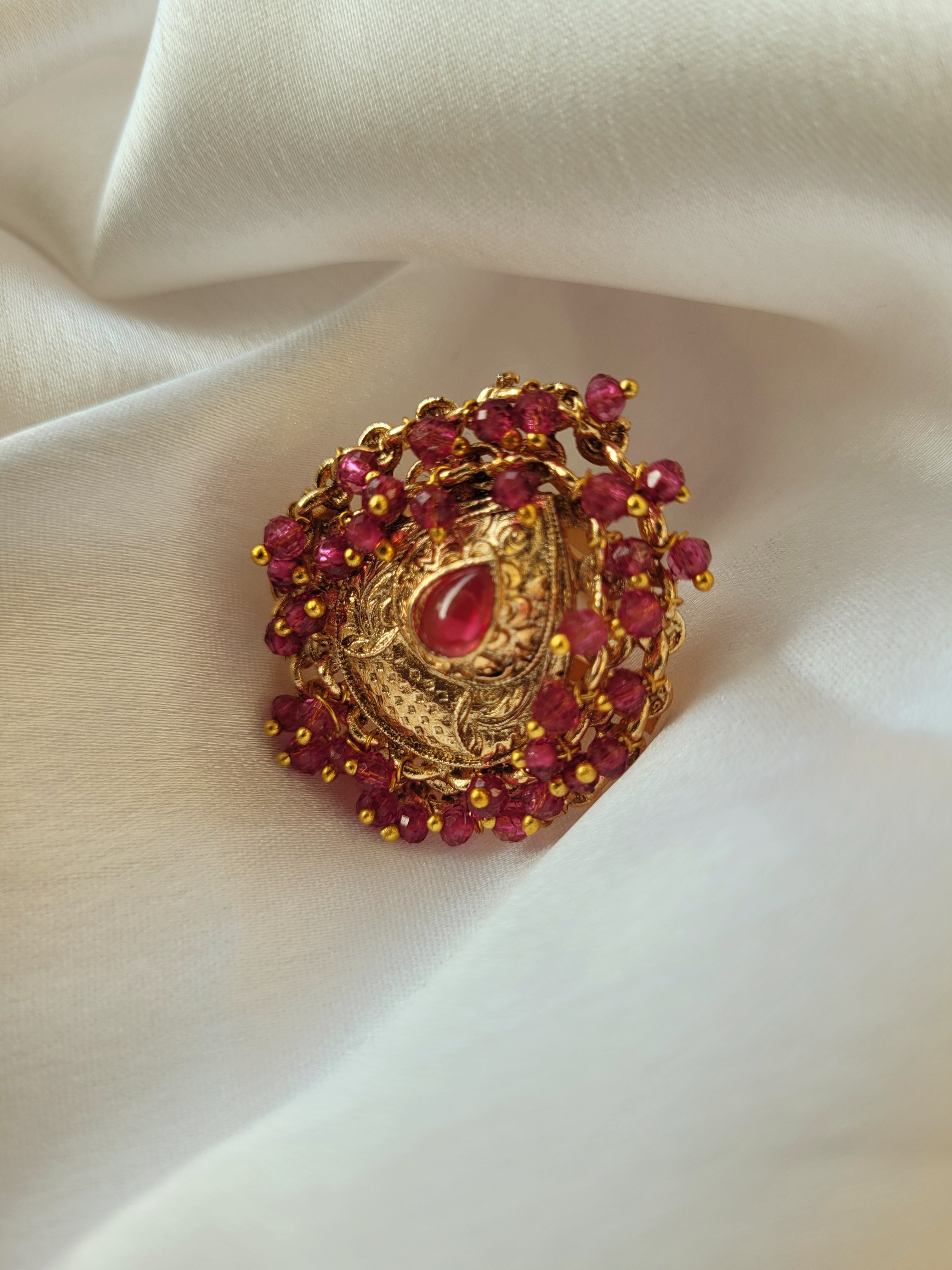 Vintage Ruby Gold Ring