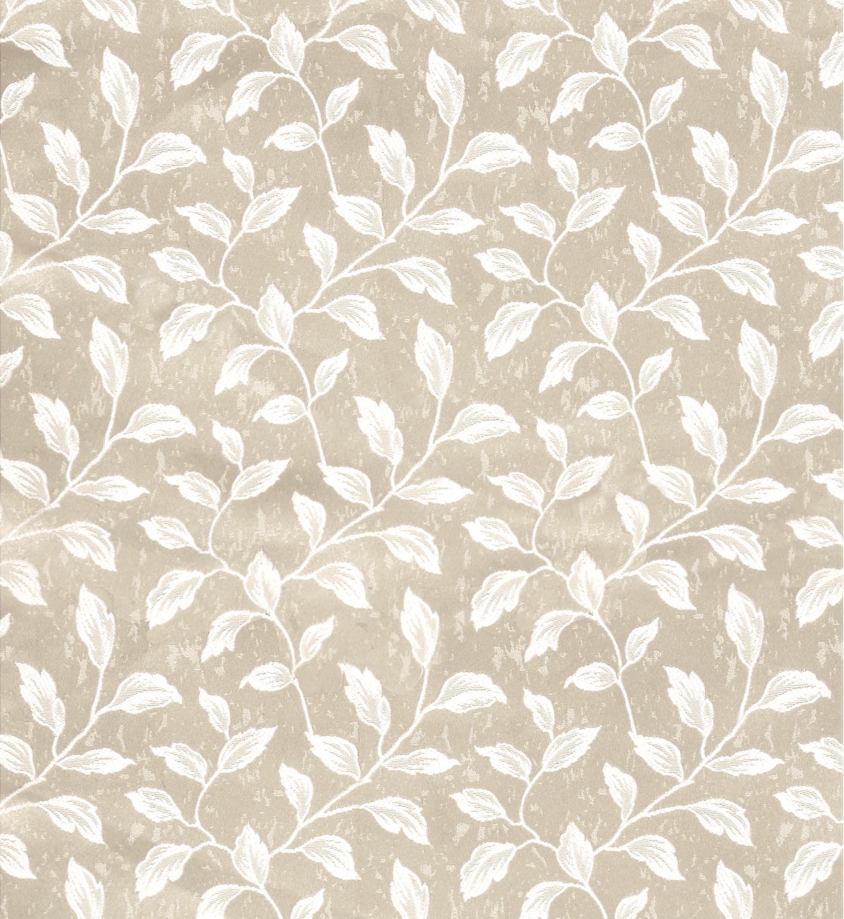 Elegant Leafy Fabric