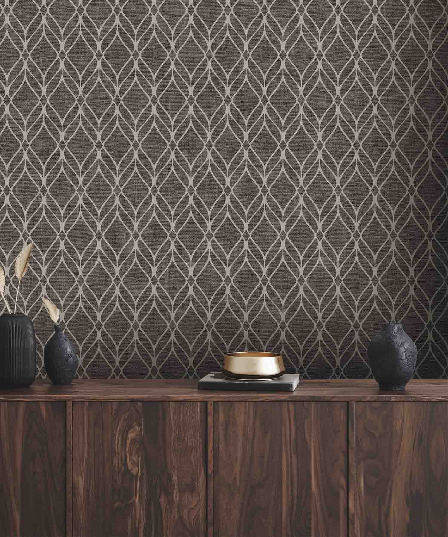 Diamond Lattice Wallpaper