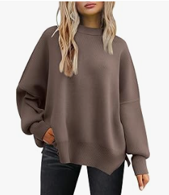 Oversized Brown Sweater