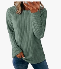 Women's Ribbed Knit Sweater