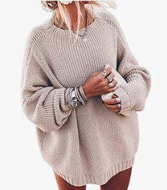 Oversized Knitted Sweater