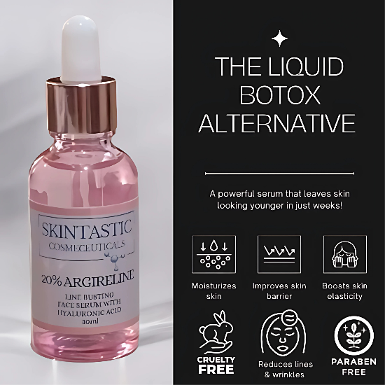 20% Argireline Anti-Ageing Serum with Hyaluronic Acid