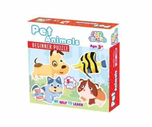 Pet Animals Beginner Puzzle