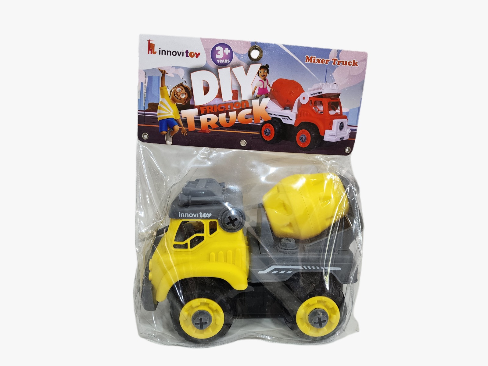 DIY Freighter Mixer Truck Toy