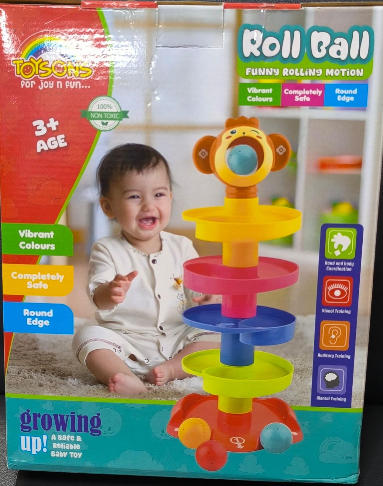 Roll Ball Funny Rolling Motion Toy
